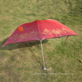 New Arrival Beautiful 3-Folding Coated UV Umbrellas (YSF3055)